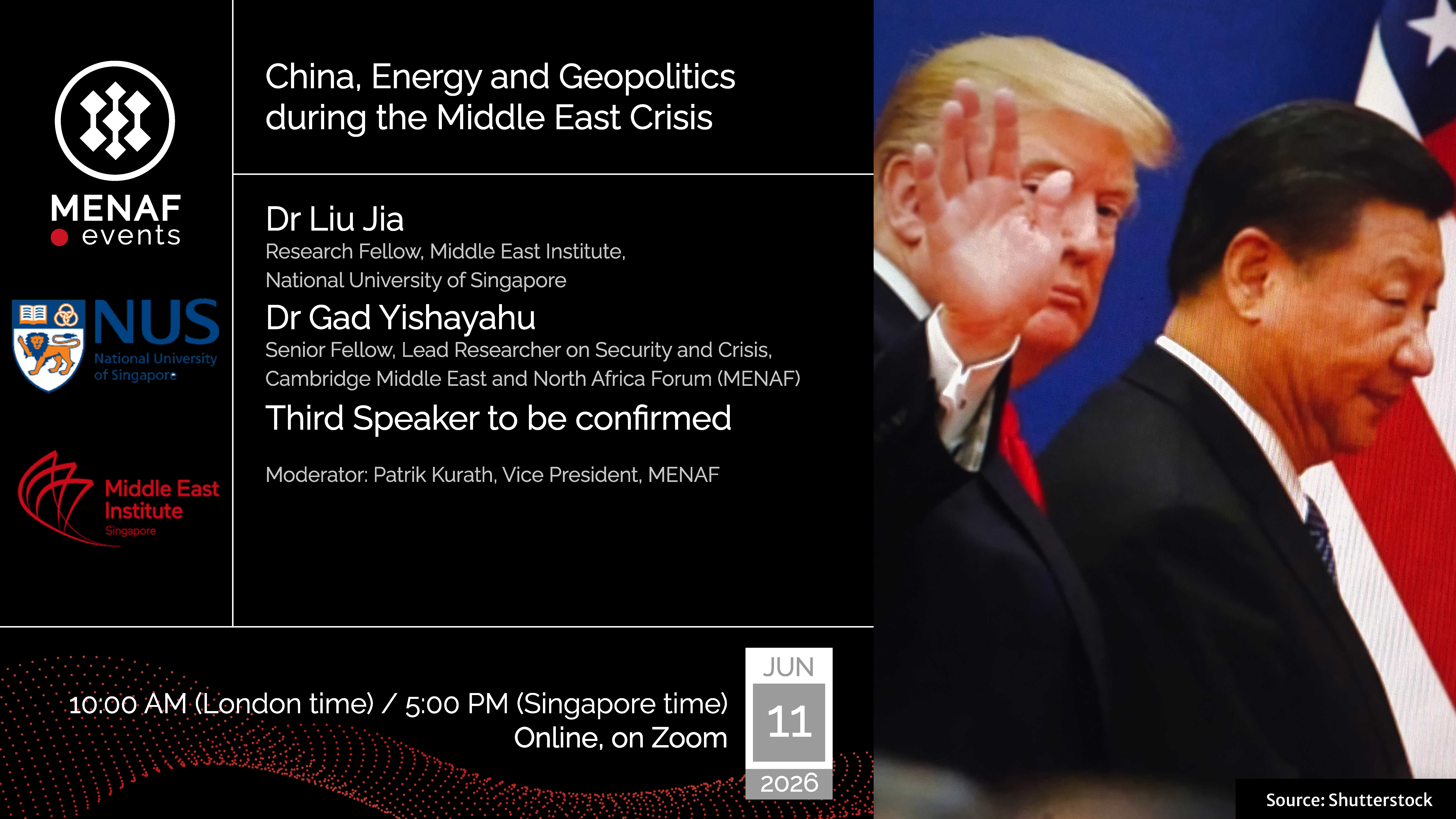China, Energy and Geopolitics during the Middle East Crisis